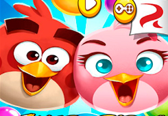 Angry Birds в лесу