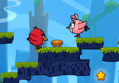 Angry Birds против свинок